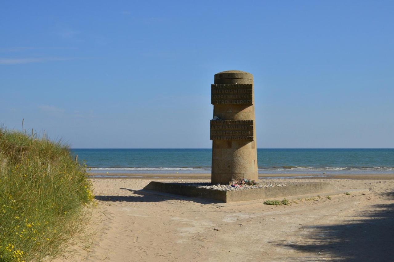 La Courette, Maison Avec Cour Proche Plage Graye-sur-Mer Exterior photo
